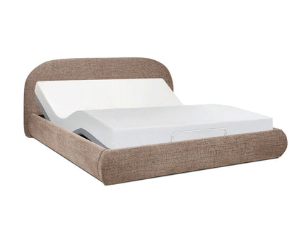 Archie Puffy Grounded - Upholstered Platform Bed