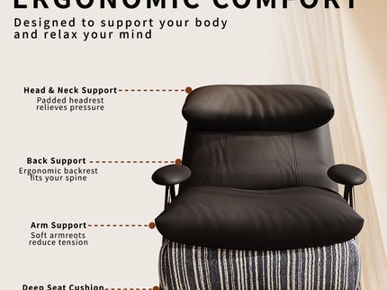 Ergonomic Single Chair