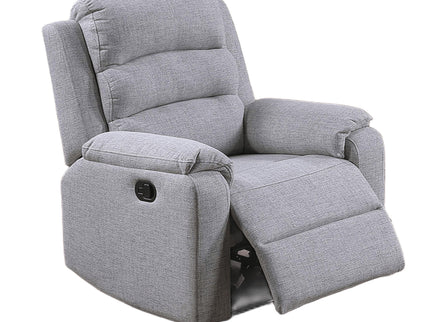 Modern Living Room Set With Manual Recliner