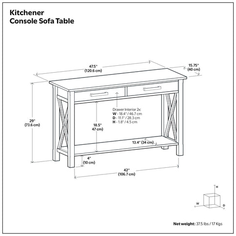 Kitchener - Handcrafted Table