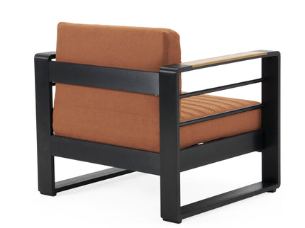 Giovanna - Club Chair Set With Aluminum Frame
