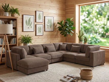 Upholstered Modular Sectional & Custom Configuration