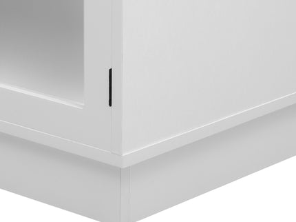 Modern Minimalist TV Stand, Entertainment Center Media Console Cabinet With Adjustable Shelves For Living Room
