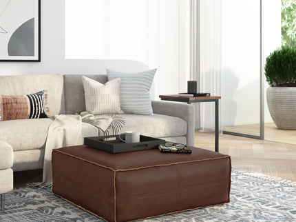 Brody - Large Square, Coffee Table Pouf