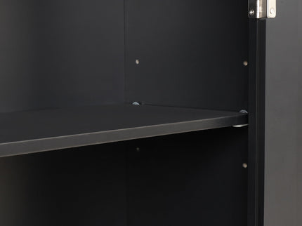 Tall Freestanding Bathroom Storage Cabinet With Drawer And Adjustable Shelf