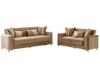 Bronze / 2 Pc. Sofa, Loveseat