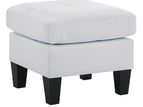 White / Faux Leather