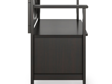 Amherst - Small Transitional Entryway Storage Bench