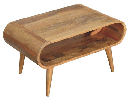 Solid Wood Open Coffee Table