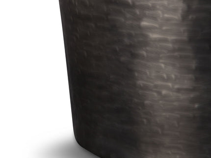 Troy - Metal Accent Table - Antique Silver