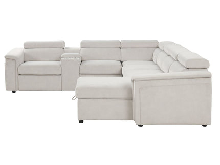 Harvey - Power Recliner Sleeper Sectional