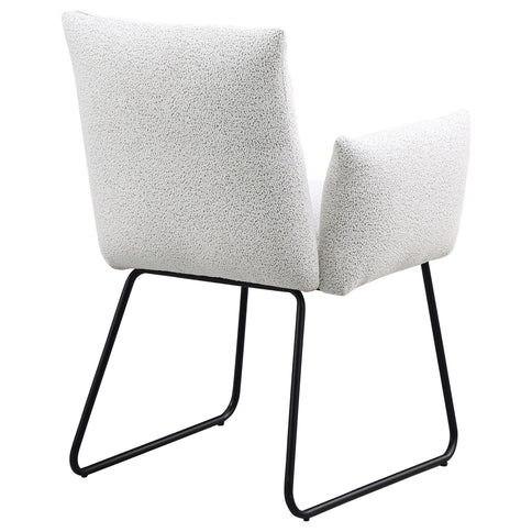 Donica - Upholstered Dining Arm Chair (Set of 2) - Light Gray