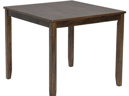 5 Piece Dining Table Set With 4 Chairs - Walnut