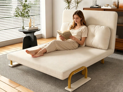 5 In 1 Convertible Sofa Bed For 2 With Adjustable Backrest