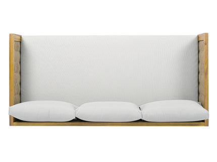 Claremont - 3 Seater Daybed Teak Acacia Wood Water Resistant Cushions