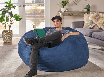 Comfortable High Density Shredded Foam Bean Bag Chair With Removable Cover