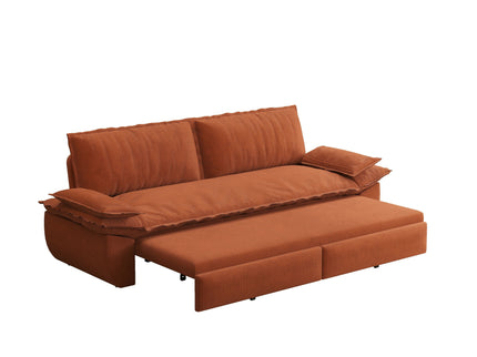 Queen Pull Out Sofa Bed, 3 In 1 Convertible Sleeper Sofa