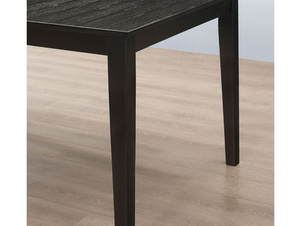 Alexander - Rectangular Extension Leaf Dining Table - Black