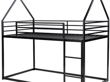 House Bunk Bed With Built In Ladder