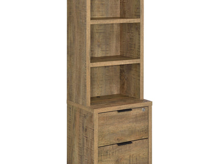 Geary - 3 Shelf Bookcase With USB Charging And Lockable Top Drawer