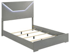 Dark Gray / 5 Pc. Bed, Nightstand, Chest, Dresser, Mirror / Queen