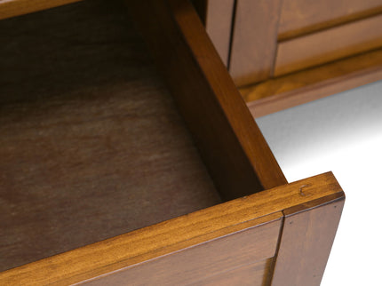 Warm Shaker - Transitional Style TV Media Stand