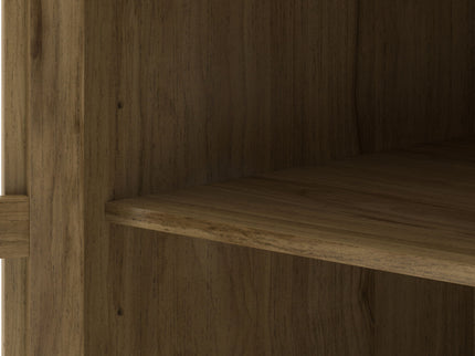 TV Stand With Adjustable Shelf - Natural