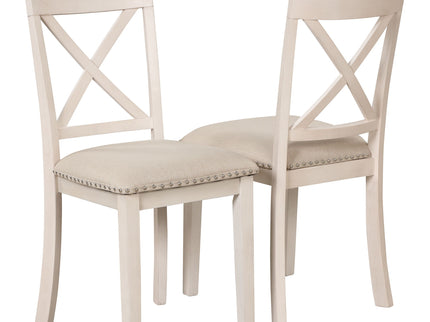 Modern Dining Table Set For 4, Round Table And 4 Kitchen Room Chairs, 5 Piece Kitchen Table Set For Dining Room, Dinette, Breakfast Nook