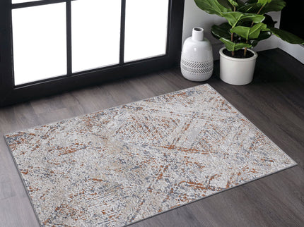 Payas - 2' X 3' Geometric Area Rug - Beige