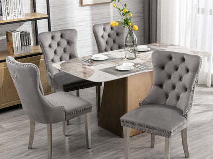 Nikki - Contemporary Upholstered Dining Chair (Set of 2)