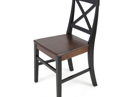 Plethora - Dining Chair With X Shaped Back (Set of 2)