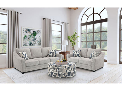 Lido - 2 Piece Sofa Set - Light Gray