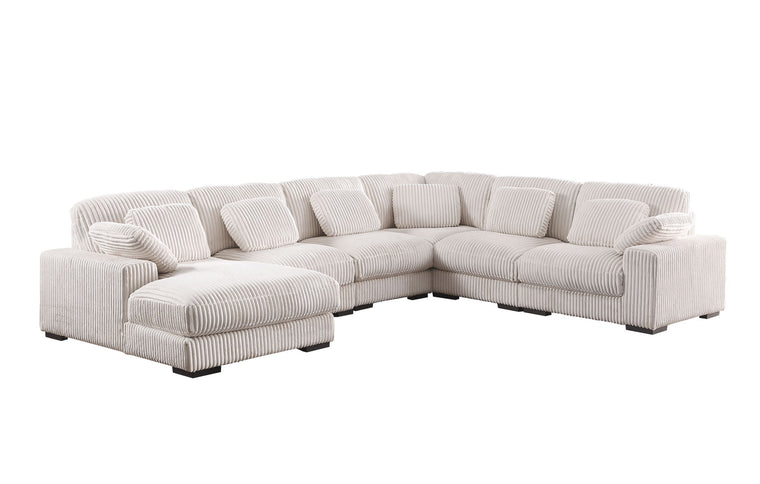Nadine - Modular Corner Sectional Sofa With Left Facing Chaise