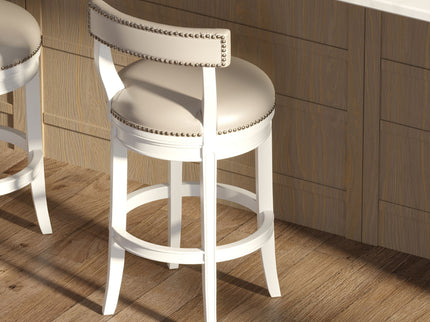Stool & Upholstered Seat And Back