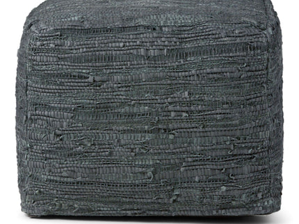 Fredrik - Handcrafted Square Pouf