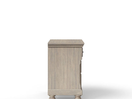 Nightstand Two Storage Drawers