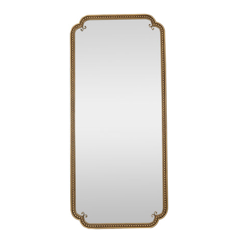 Full Length Mirror With Stand, Floor Standing Dressing For Bedroom - Antique Gold