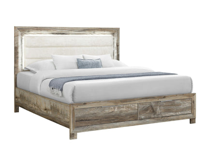 Cllisie - Bed With Padded Headboard