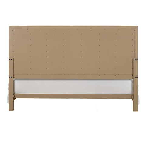 Contemporary Style Panel Bed