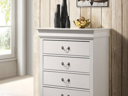 Louis Phillipe - Traditional Style Storage Chest Elegant