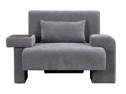 Modern Oversized Armchair With Soft Cushion For Living Room