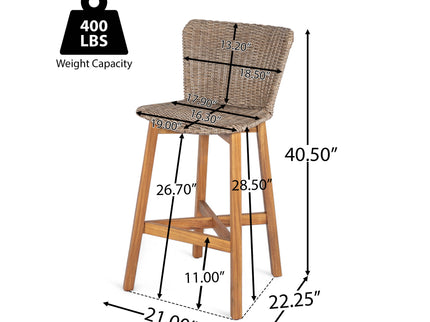 Lymington - Outdoor Bar Stool (Set of 2)