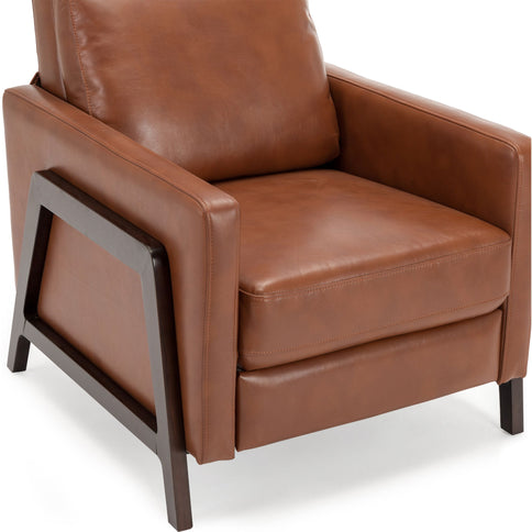 Madeline - Push Back Recliner - Caramel