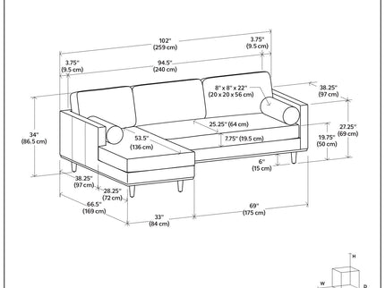 Morrison - Upholstered Sectional Sofa
