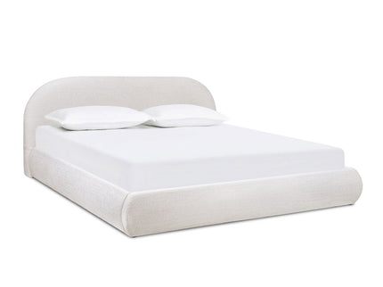 Archie Puffy Grounded - Upholstered Platform Bed