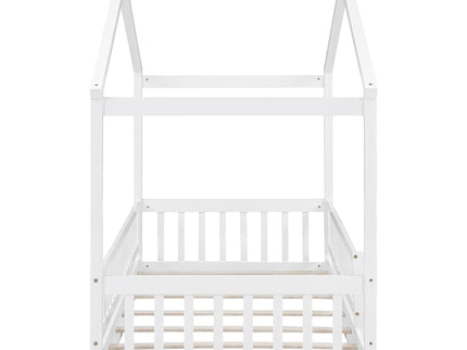 Bed House Bed Frame With Fence