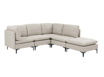Upholstered Modular Sectional & Tall Legs