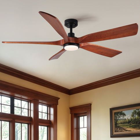 Ceiling Fan With Light And Remote Control