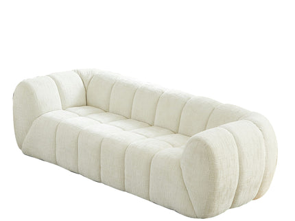 Quilted Cloud Sofa, Three-Seater - Beige