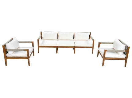 3 Piece Outdoor Sectional Sofa Set